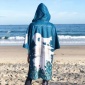 Nu-June 跟所有人都不一样的毛巾衣速干换衣斗篷潜水冲浪沙滩浴袍
